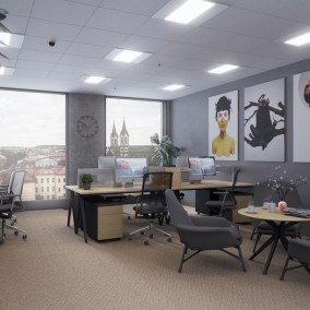 Office Centrum Praga Studios, Praha 8 Karlín, Pernerova 35