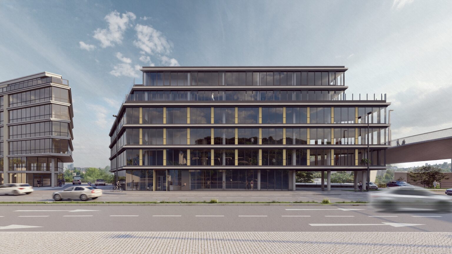 River Bridge Office Hub, Praha 5-Hlubočepy, Strakonická 1151